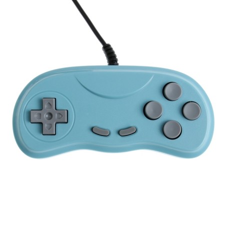 GARRACTION GOLD G5, with a gamepad, AV cable, 8 bits, 800 games, blue-5