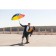 Umbrella - a semiautomatic “rainbow” cane, Eponge, 16 knitting needles, r = 61 cm, multi -colored