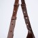Women's bag with lightning, brown color