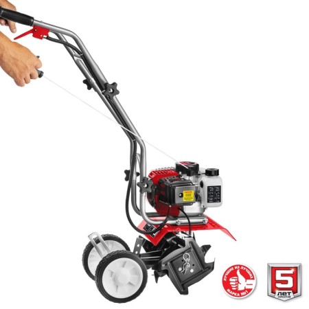 Cultivator gasoline bison MKL-100, 2T, 1600 W, 2.2 hp, plowing 260x200 mm-10