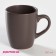 Ceramic share mug "Pastel", 360 ml, brown color
