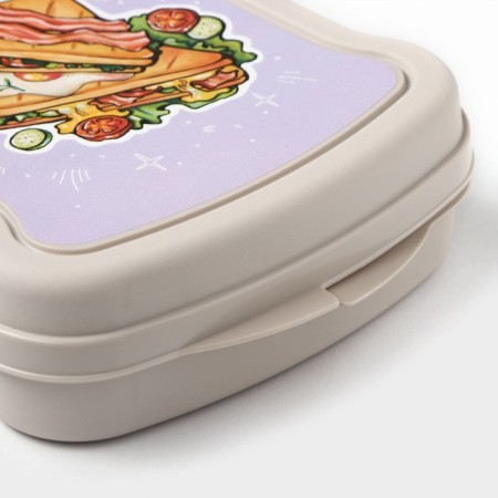 The sandwich sandwich, 17 × 13 × 4.2 cm, with chivito decor-3