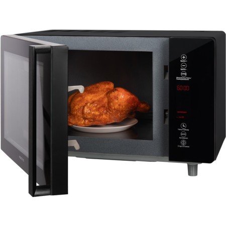 Microwave oven HIBERG VM-4588 B, 900 W, 25 l, 5 modes, grill, black-3
