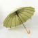 Umbrella - a semiautomatic “pastel” cane, 16 knitting needles, r = 52 cm, green color
