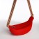 Cross-Bodi, L-Craft on the zipper, long belt, red color