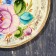 Tray with Zhostovskaya painting, d = 17 cm