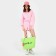 Bag Women's Beach Into the Sea, 50x34.5x14 cm, green color