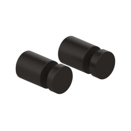 A set of single hooks IDDIS Petite, black matte