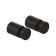 A set of single hooks IDDIS Petite, black matte