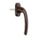 Window pen alum., 35 mm, brown