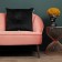 Sofi de Marko “Vivian” pillow, size 55x55 cm, black color