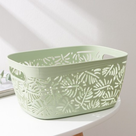 Storage basket "Liszt", plastic, 23.5 × 17 × 11 cm, color mix-4