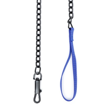 Metal leash, 120 cm x 3 mm, black-2