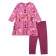 Kit for girls: dress, leggings, height 80 cm
