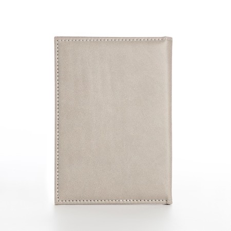 Cover for passport, beige-gray color-1