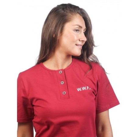 Female dress w.w.f.h., size 44, burgundy color-5