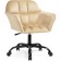Computer chair Anco Plastic/velor, black/beige 63x60x77 cm