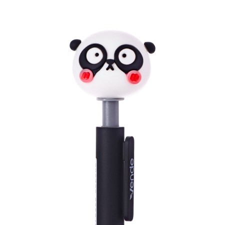 Ballic handle “Panda”, automatic, blue ink, node 0.5 mm, black case-2