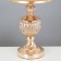 EXCLISE Table lamp E27 40W gold 22x22x59 cm Risalux