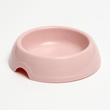 A bowl for cats and dogs 200 ml, 14.5 x 3 cm, pink