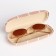 Case case on a cracker, beige color