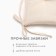 Sidushka Ethel "ECO", Milk color, 42x42 cm, 70% HL, 30% flax, 190 g/m2
