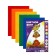 Color felt set, thick-2 mm, A4 format, soft, 5 sheets, 5 colors, bright colors