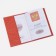 Passport cover, emblem+ Kremlin, red color