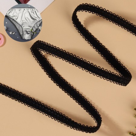 Gum is openwork, 8 mm, 10 ± 0.5 m, black color-1
