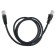 Buro UTP 4 pairs of CAT5E CCA Molded 1m Black RJ-45 (M) -RJ-45 (PACK.: 1pc)