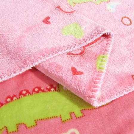 Bobby bedspread, size 100x140 cm, light pink color-3
