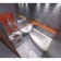 Acrylic bathtub 1marka Piccolo, 150x75 cm, right, without a frame and panel