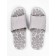 Slippers with a massage effect, open nose, size 44-45, color gray color