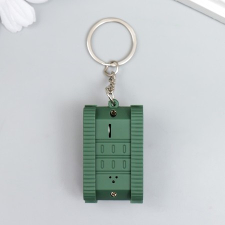 Light flashlight, sound "tank" 2.8x5.1x2.9 cm-3
