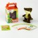 Training cards with a soft toy "croco"