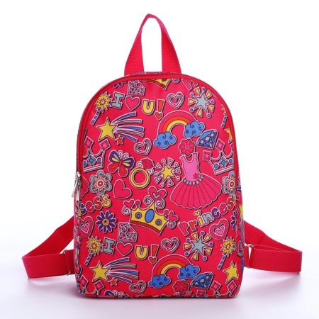 Baby backpack on lightning, pink color-2