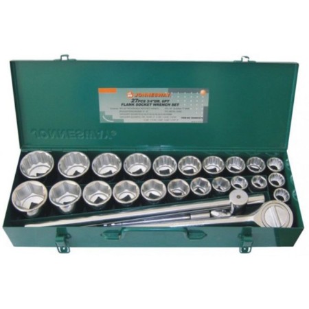 Set of end heads Jonnesway S04H6327s, 27 items