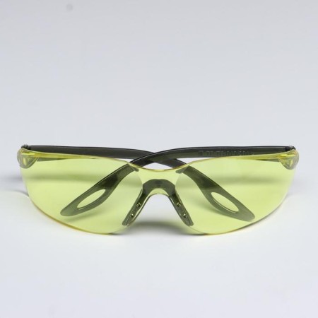 Open -type protective glasses yellow