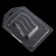 Plastic form for soap "Tricolor" 7.5x5 cm