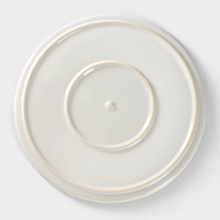 Porcelain pizza plate Punto Bianca, D = 33 cm-3