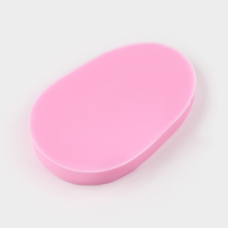 Silicone Mold Dolyana "Berries and Leaflets", 8.5 × 5.5 cm, pink color-2