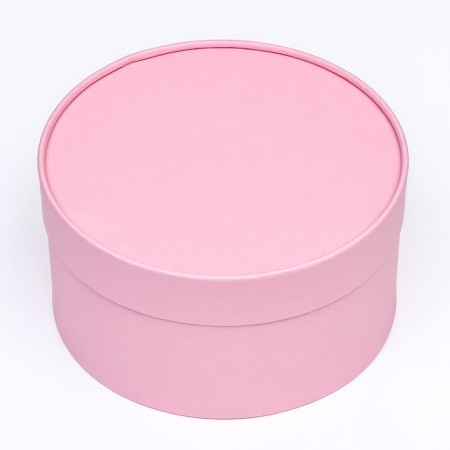 Gift box "Tenderness" pink, hooked without a window, 21 x 11 cm-1