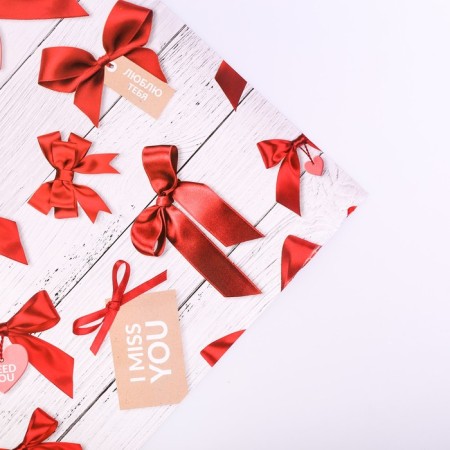 Glossy packaging paper I Miss You, 70 x 100 cm-1