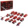 Set of metal machines "Fire Service", in the set 15 pcs