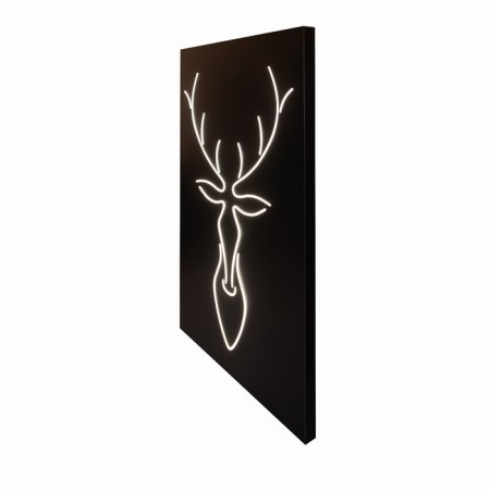 Wall lamp Mantra Trazos, Led, 1400lm, 4000k, 650x40x1000 mm, matte black color