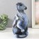 Figure "Dragon" 25.5x12x13 cm, blue