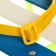 Doll sleds with a pusher, lemon color