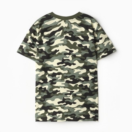 Children's T -shirt, khaki color, height 140 cm-3