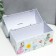 Piggy bank Metal chest "Cake" 13.5x17.2x8.2 cm