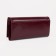 Women's wallet on the button, burgundy color